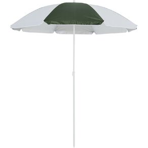 Living & Co Beach Umbrella Green 1.6m