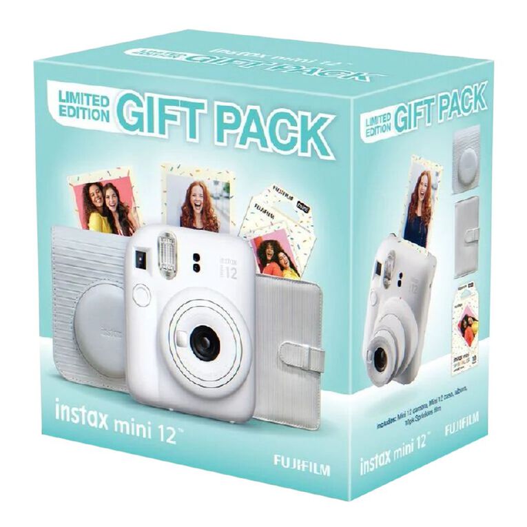 Fujifilm Instax Mini 12 Limited Edition Gift Pack White 2025, , hi-res