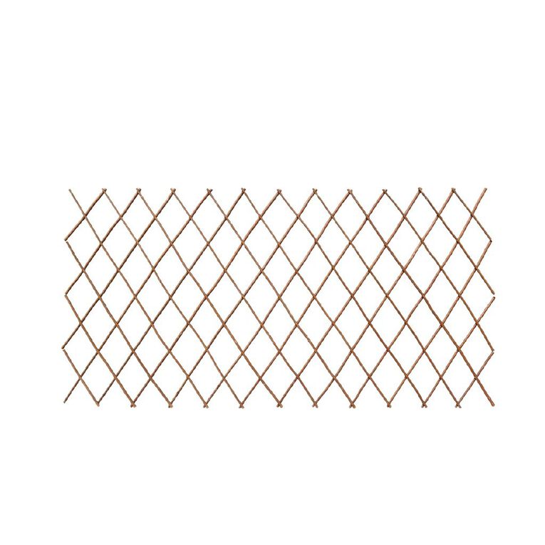 Kiwi Garden Willow Trellis 100x200cm 14.6cm Grid Size, , hi-res
