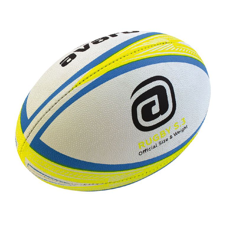Avaro Rugby Ball Assorted Size 3 Assorted The Warehouse