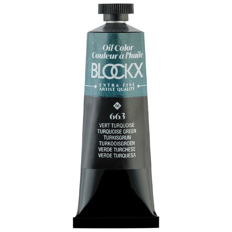 BLOCKX Oil Tube 35ml S6 663 Turquoise, , hi-res