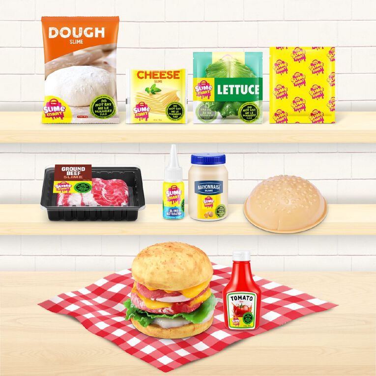 Zuru Slime Mart Small Shopping Basket Series 1 Burger, , hi-res