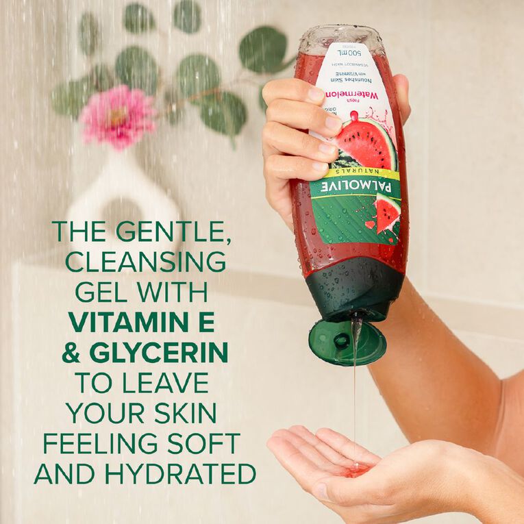 Palmolive Naturals Body Wash Watermelon 500ml, , hi-res