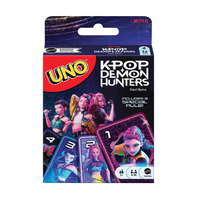 UNO KPop Demon Hunters Uno Card Game, , hi-res