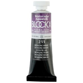 BLOCKX Watercolour Tube 15ml S3 233 Dioxazine Mauve