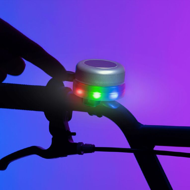 Brightz Light Up Silver Bell, , hi-res