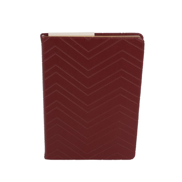 Uniti Adults Cherry Red A5 Pu Notebook, , hi-res