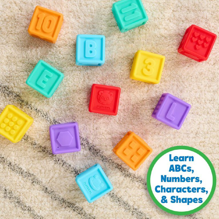 Playskool ABC Soft Stacking Blocks, , hi-res