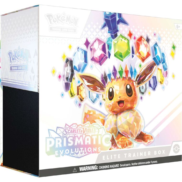 Pokemon Scarlet & Violet Prismatic Evolutions Elite Trainer Box, , hi-res