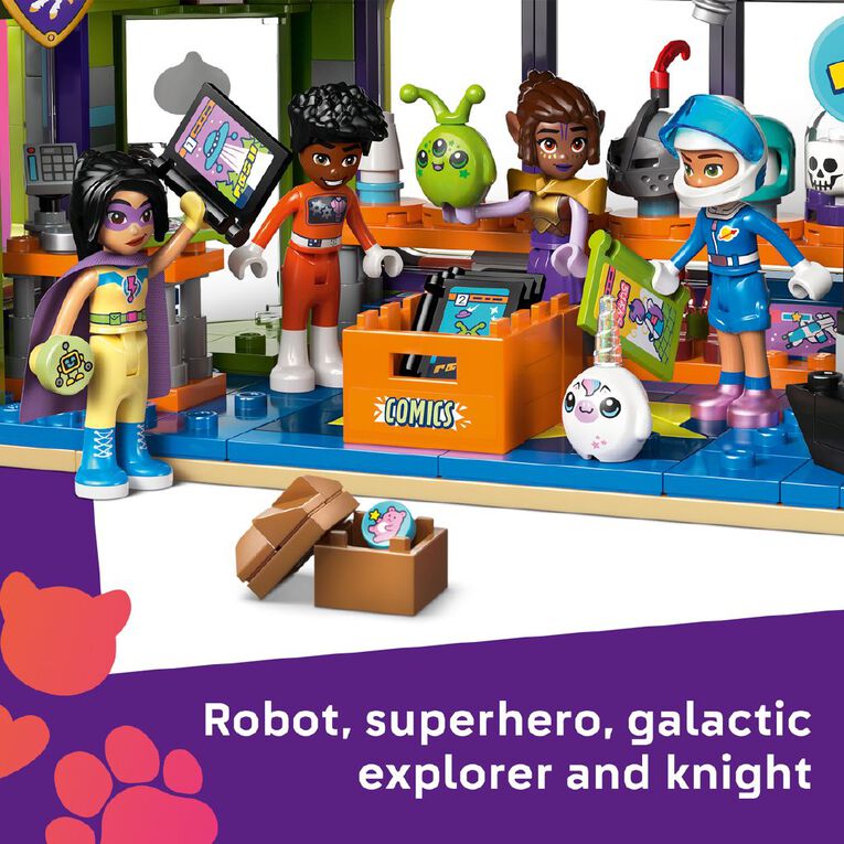 LEGO Friends Comic Book and Game Store 42674, , hi-res