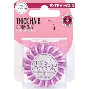 invisibobble Extra Hold The Secret 3 Pack