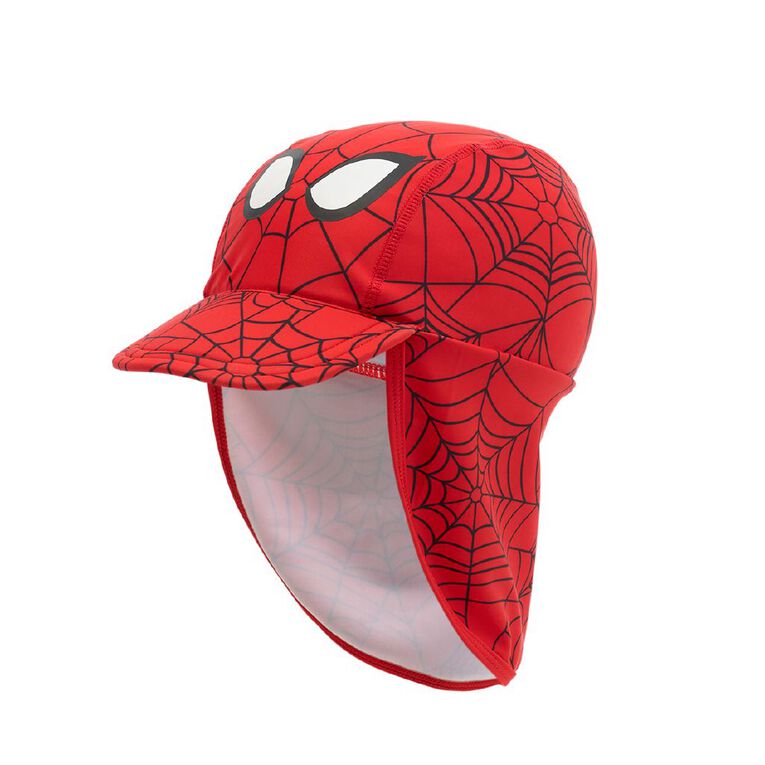 Spider-Man Kids' Swim Legionnaire, Red Mid, hi-res