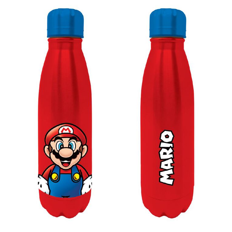Impact Merch Super Mario Drink Bottle Mario, , hi-res