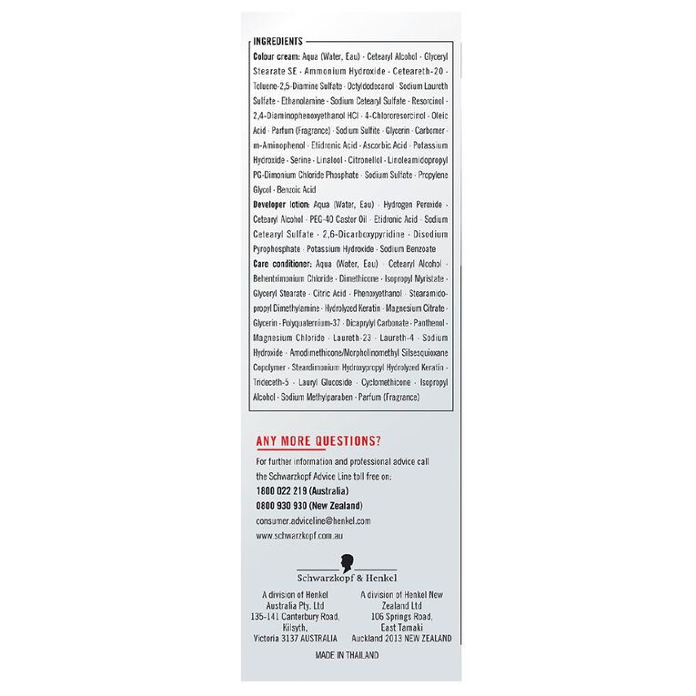 Schwarzkopf Permanent LIVE Colour 1.0 Black, , hi-res