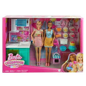 Barbie Baking Toy Party Playset