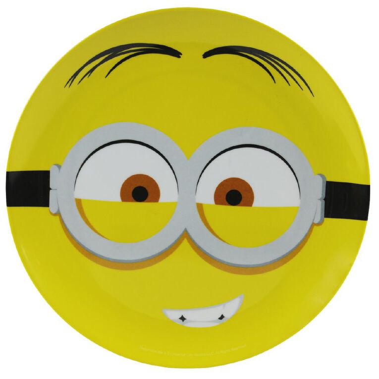 Minions Melamine Plate Yellow, , hi-res
