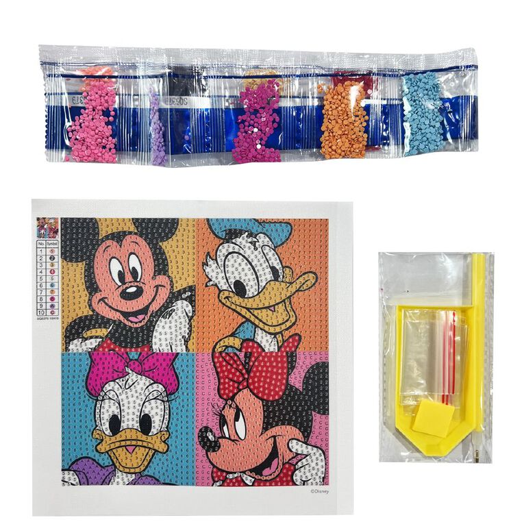 Mickey Mouse Kids Gem Art - 4 Friends, , hi-res