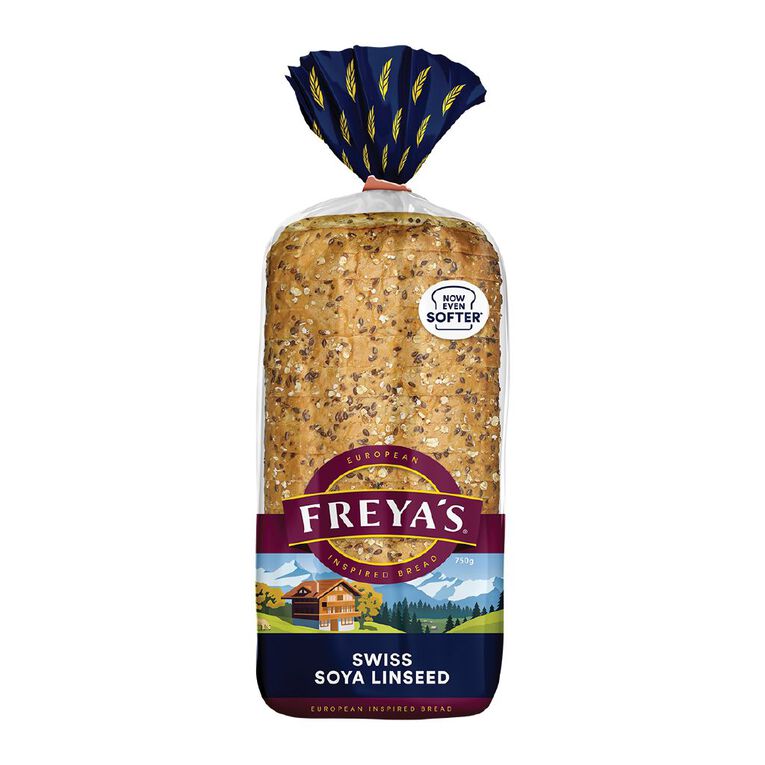 Freya's Swiss Soya Linseed Toast 750g, , hi-res