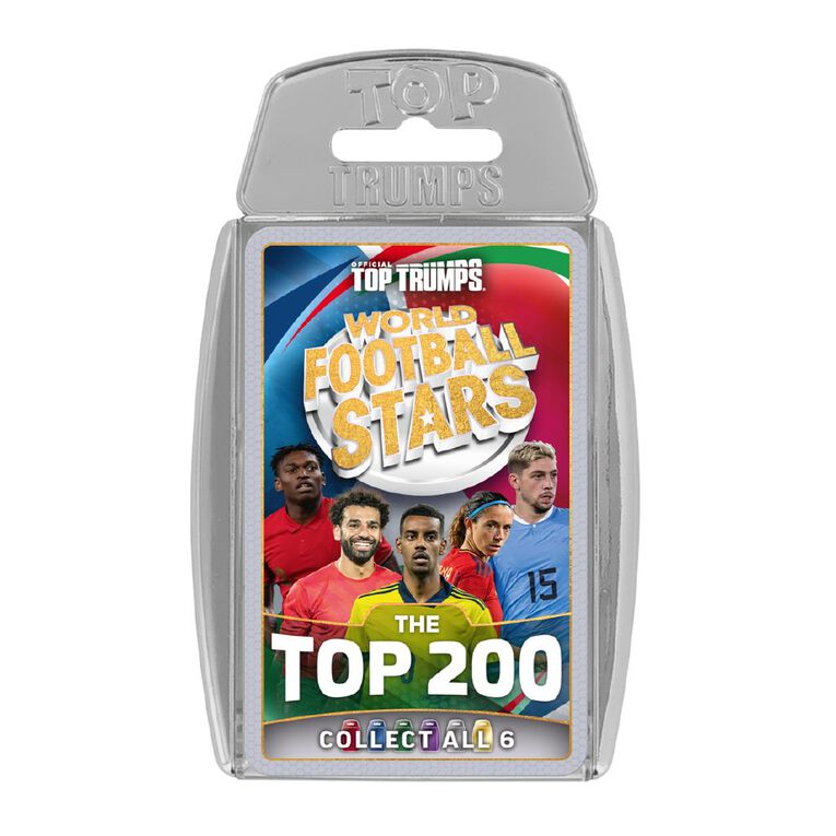 Top Trumps World Football Stars Top 200 Game, , hi-res