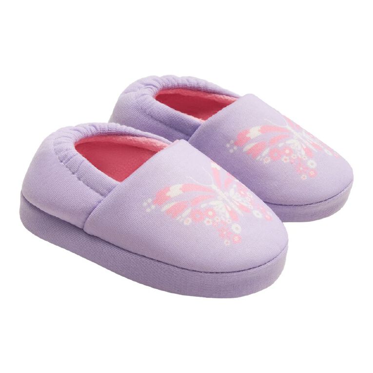 Young Original Junior Kids' Essential Slippers, Purple, hi-res