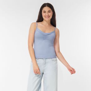 H&H Women's Contour Ruched Camisole