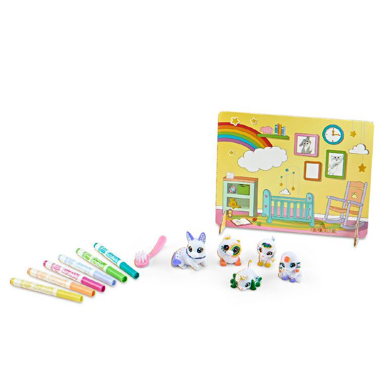 Crayola Scribble Scrubbie Baby Pets Nursery, , hi-res