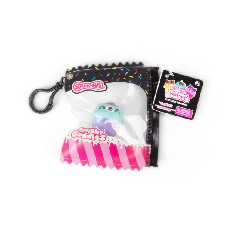 Scrunchems Scrunchems Cupcake Keyring Assorted, , hi-res