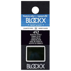 BLOCKX Watercolour Half Pan S4 452 Cobalt Blue