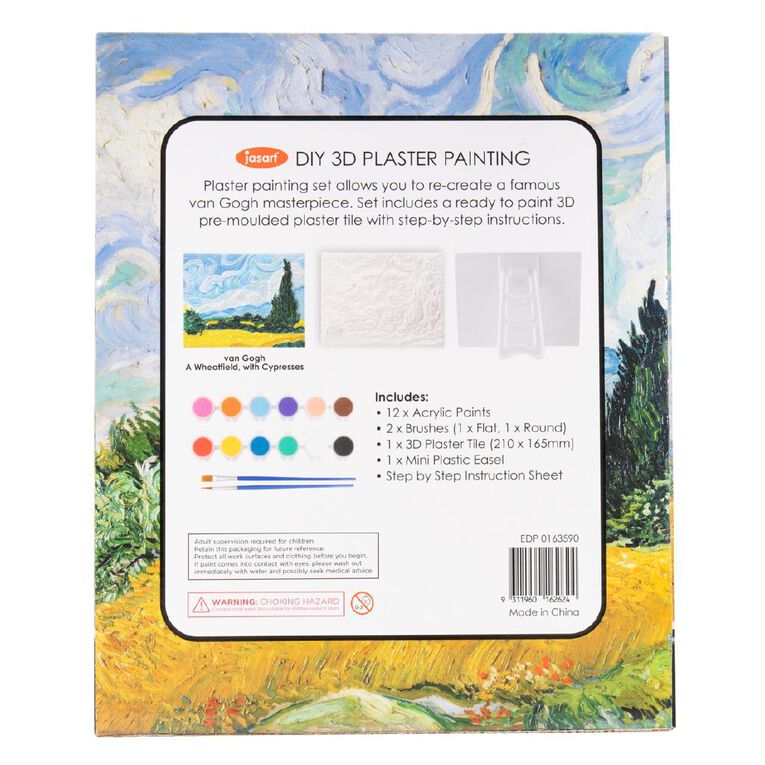 Jasart 3D Relief Art Wheat Field 210 x 165mm, , hi-res