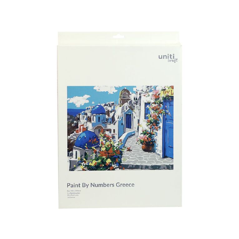 Uniti Paint By Numbers Greece, , hi-res