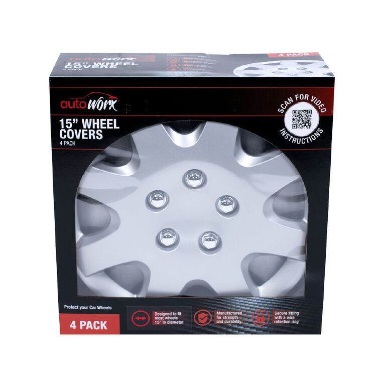 Autoworx Wheel Cover 15 Inch, , hi-res