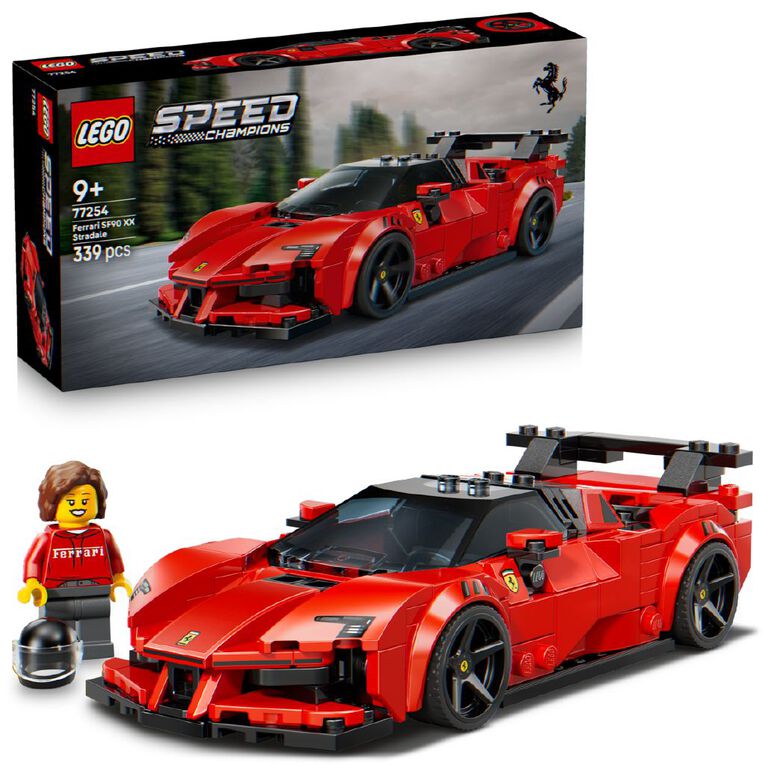 LEGO Speed Champions Ferrari SF90 XX Stradale Sports Car 77254, , hi-res