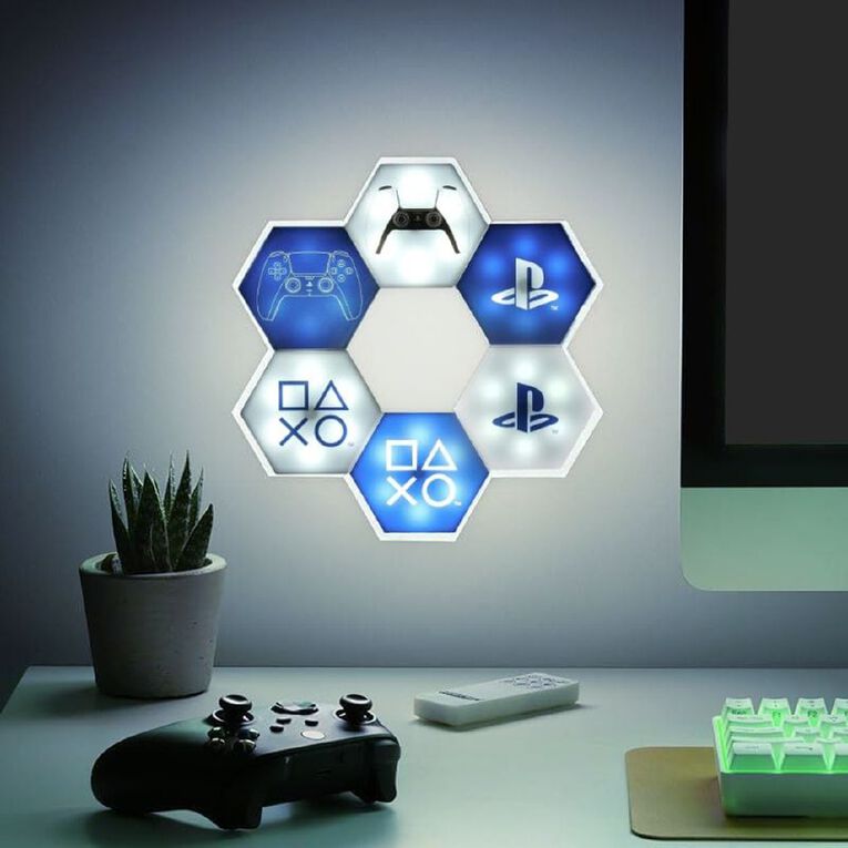 Paladone Playstation Hexagon Lights, , hi-res