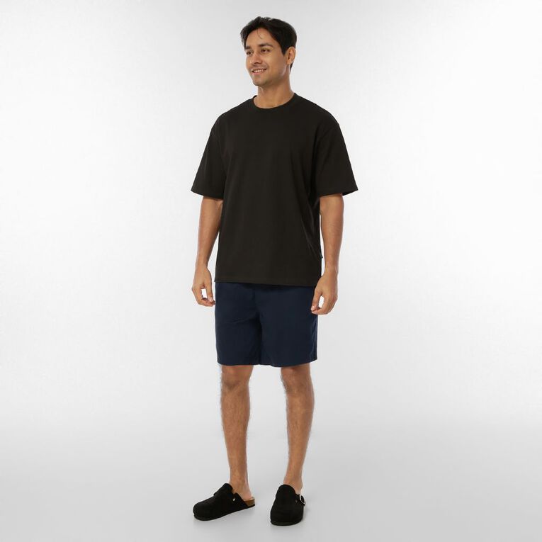 H&H Men's Woven Shorts, Blue Dark, hi-res