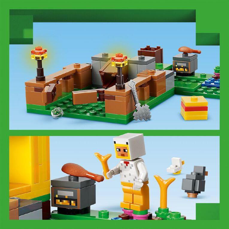 LEGO Minecraft Chicken Farm 21585, , hi-res
