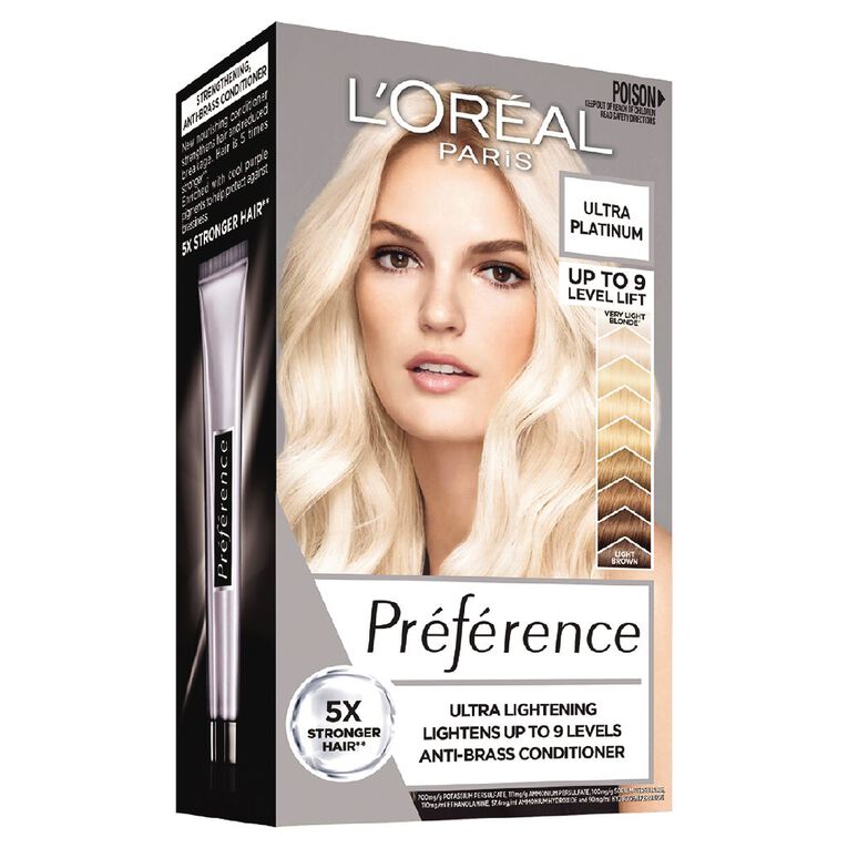 L'Oreal Paris Preference Hair Colour Bleach 9-Level, , hi-res