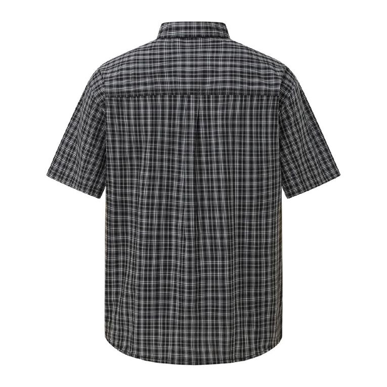 H&H Men's Check Shirt, Black, hi-res