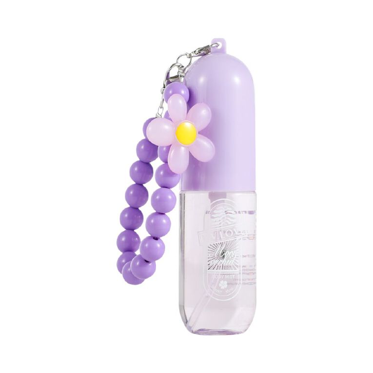 VV Love Moon Orchid Body Mist Bead Keychain Purple Mid 30ml, , hi-res