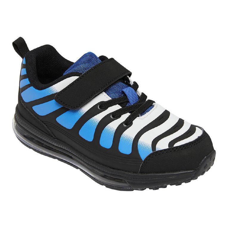Active Intent Senior Kids' Taylor Trainers, Black, hi-res