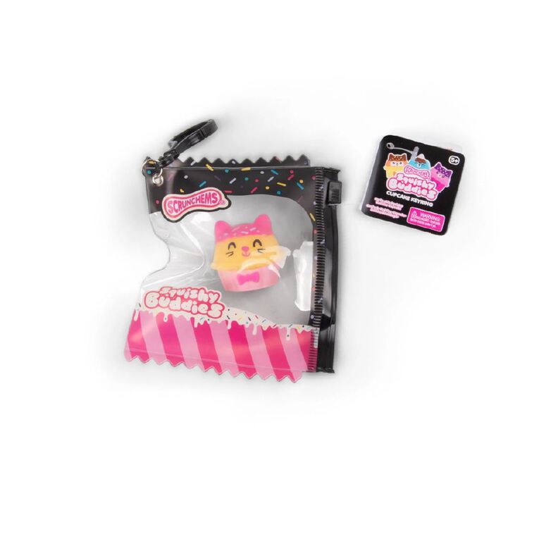 Scrunchems Scrunchems Cupcake Keyring Assorted, , hi-res