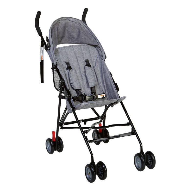 Babywise Urban Umbrella Stroller Grey Mid, , hi-res