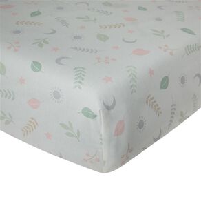 Babywise Cotton Sheet Botanic 2 Pack