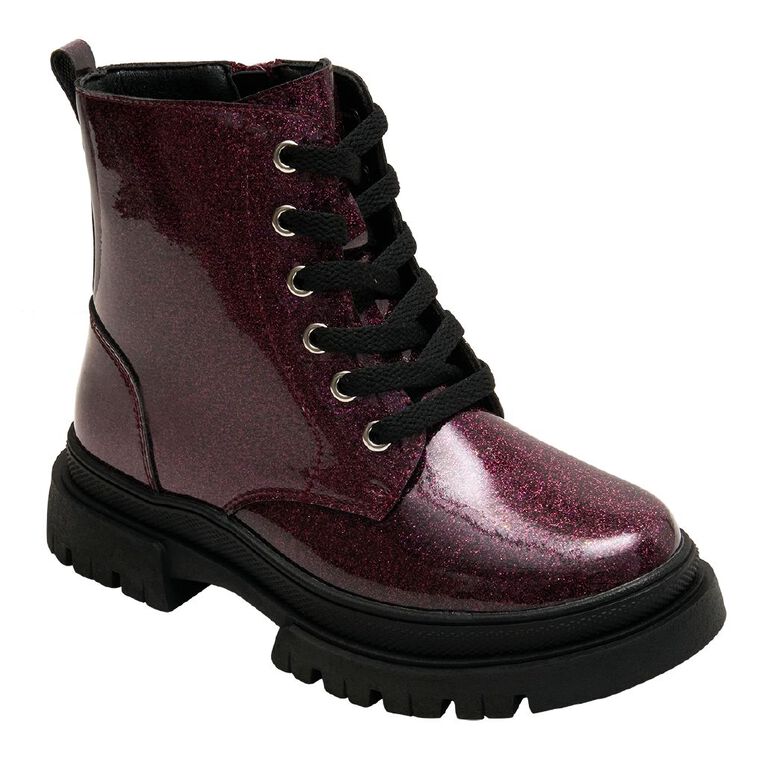 Young Original Senior Kids' Gwen Boots, Purple, hi-res
