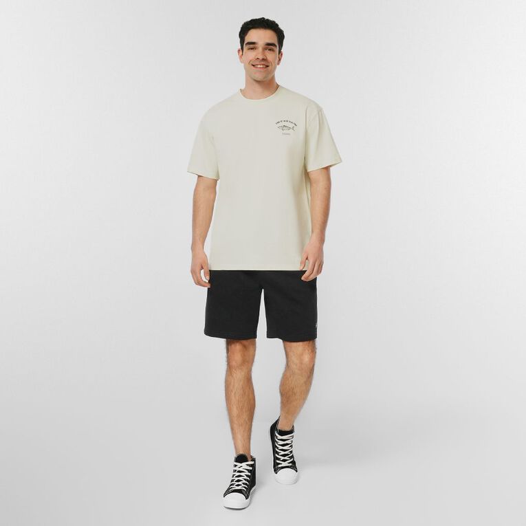 H&H Men's Relaxed Fit Graphic Tee, White, hi-res