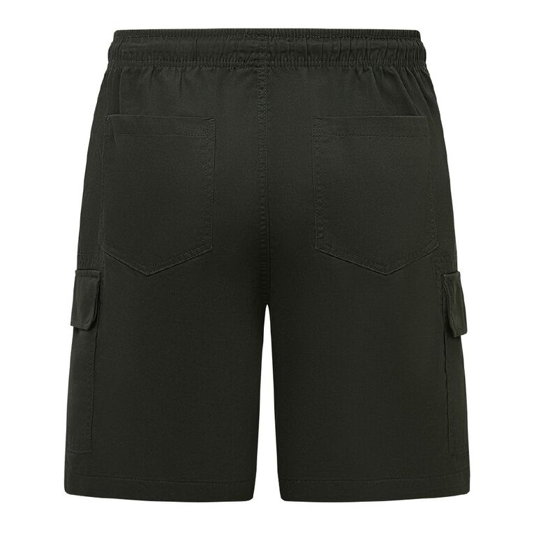 H&H Men's Cargo Shorts, Green Dark, hi-res