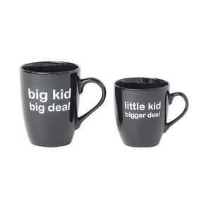Big & Little Mug Set