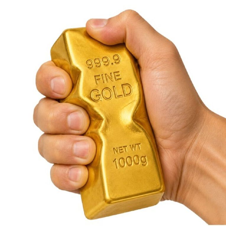 Gold Bar Squishy, , hi-res