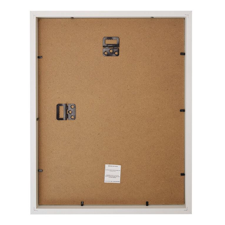 Living & Co Premium Photo Frame White 4in x 6in, White, hi-res