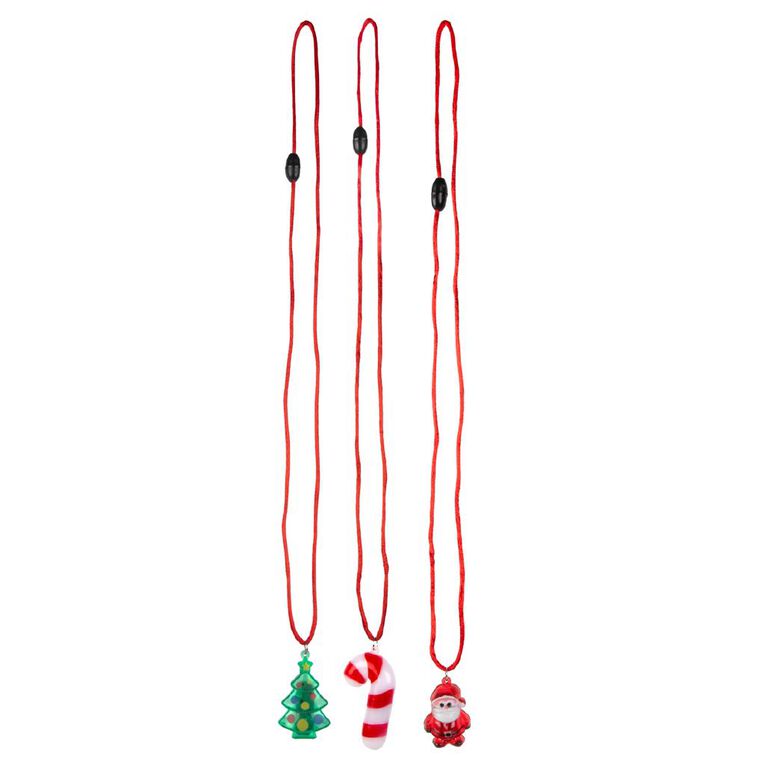 Wonderland Novelty Light Up Character Necklace Assorted, , hi-res