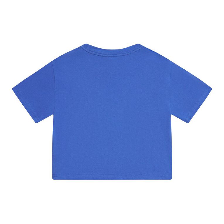 Young Original Short Sleeve Boxy Tee, Blue Mid, hi-res